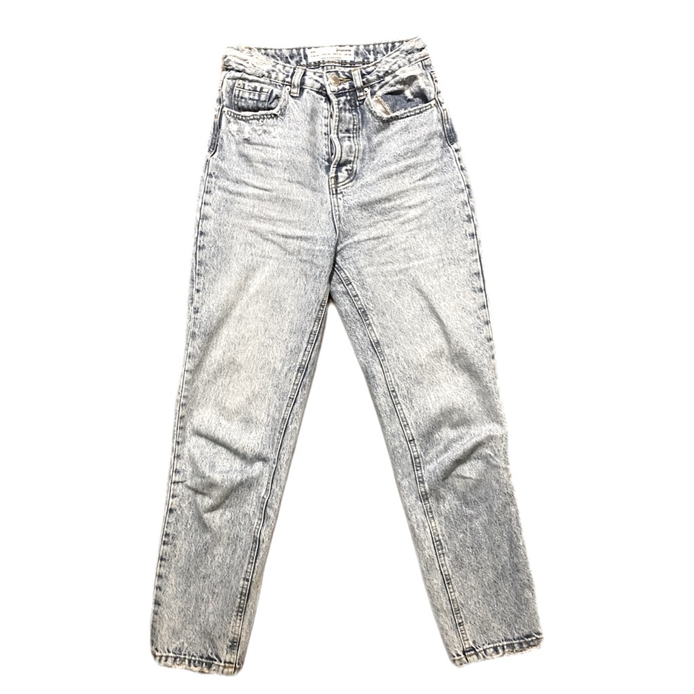 Straight leg jeans